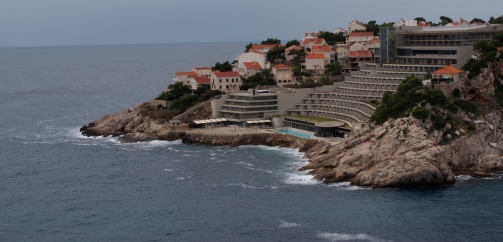 Some nice apartments in another part of Dubrovnik.