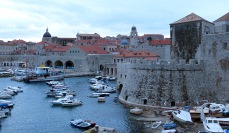 The old port of Dubrovnik.