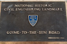 Road-side plaque.