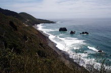 The Shoreline Highway brought us back to the northern California Coast.
