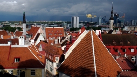 Tallinn roof tops.